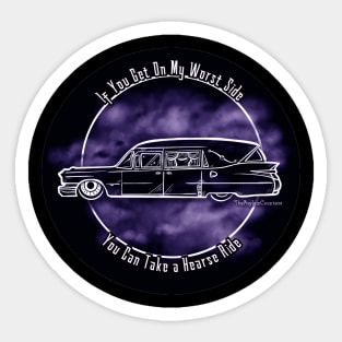 Hearse Ride Sticker